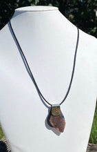 Load image into Gallery viewer, Hammered Copper and Nickel Silver with Staple Connector